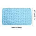 thumbnail image 4 of TUWABEII Tapis Rafraîchissant pour Chien Chiot Chat Lavable Tapis Rafraîchissant Réutilisable en Soie Glacée Tapis Auto-Refroidissant pour Chien Couverture pour Lits Animaux Chenils Canapés Sols Sièges de Voiture, 4 of 6