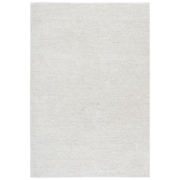 SAFAVIEH Northport Paylynn Solid Area Rug, Ivory/Beige, 8' x 10'