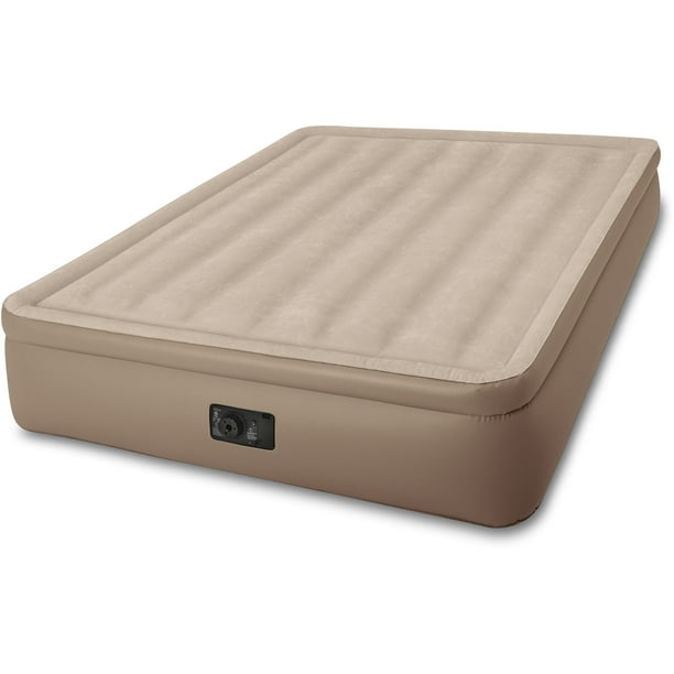Intex Queen Elevated Airbed with BuiltIn Electric Pump