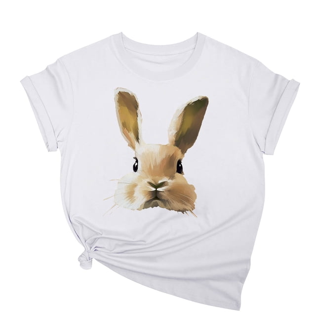 Tops de Cuello Alto para las Mujeres Amante Impreso Camiseta Cuello Redondo Manga Corta, Poliéster Spandex