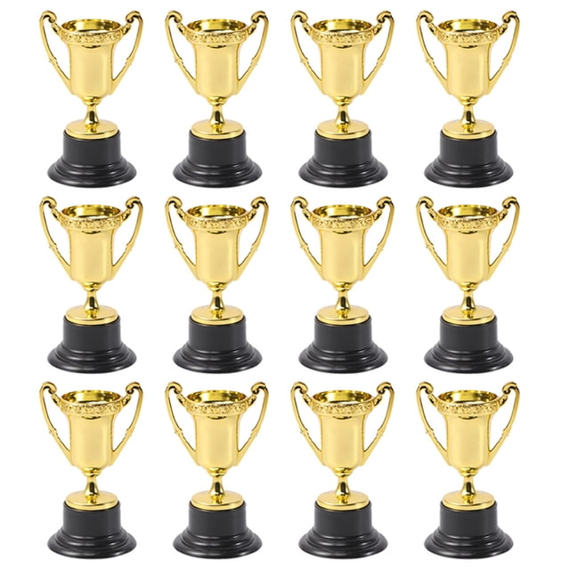 MasteelfCA 10Pcs Multi-function Mini Trophies Delicate Trophies Cups Children Plastic Trophies