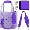 thumbnail image 1 of Correa ajustable para bolso Bogg OUTXE en morado, 1 of 8