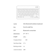 thumbnail image 3 of Mini Clavier Sans Fil Bluetooth pour Téléphone Tablette PC Clavier Bluetooth Portable Souris pour Android, 3 of 8