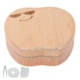 thumbnail image 2 of 2024 Wooden Portable Teeth Storage Box Children Kid Baby Tooth Box Organizer Keepsake Gift, 2 of 5