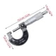 thumbnail image 2 of Micrómetros exteriores, tornillo micrométrico de 0-25 mm, micrómetro exterior de acero inoxidable, regalo de Measurin Crday, 2 of 5