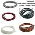 thumbnail image 3 of Guitar Neck Body Binding Purfling Strip for Luthier Tool 1650mm X 6mm Celluloid, 3 of 6