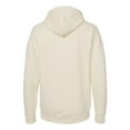 thumbnail image 2 of Independent Trading SS4500 Midweight Hooded Pullover Sweatshirt-Bone-LG, 2 of 4