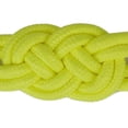 thumbnail image 4 of Hecho A Mano Grueso Fluorescente De Cuerda Tejida De Amarilla Zulema  Pulsera fluorescente, 4 of 6