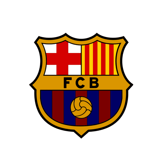 Whimsical Practicality’s FC Barcelona Logo Edible Icing Image Cake Topper-1/4 Sheet or Larger