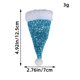 thumbnail image 2 of 6pc Christmas Sequin Knife And Fork Set Mini Christmas Hat Knife And Fork Decoration Desktop Christmas Ornaments, 2 of 3
