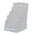 thumbnail image 4 of SunniMix Acrylic Business Card Display Stand, Brochure Holder, Brochure Counter Organizer A5 4 Tiers, 4 of 8