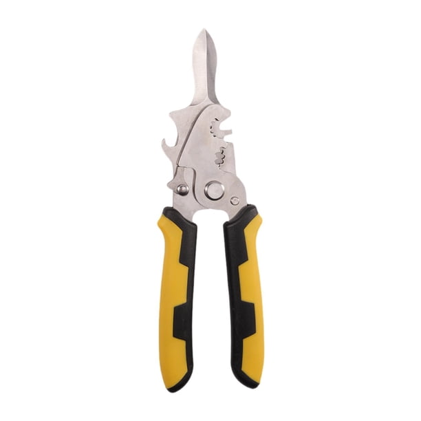 Accesorios multifuncionales resistentes y duraderos para utensilios de cocina de mariscos Mango negro y amarillo