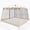 Beige, variant on Canopy Mosquito Net for 10x10 Pop up Canopy Gazebo Tent, Replacement Netting Screen Mesh Sidewalls for Patio, Backyard, Camping, Outdoor Use (Net Only, Frame Not Included) (Grey)