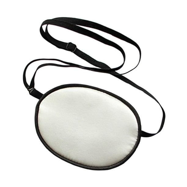 Parche ocular Ajustable Salvador para Ambliopía Estrabismo Astigmatismo de Niños Adultos blanco Parche ocular pirata