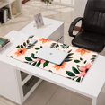 thumbnail image 3 of Pink and Orange Flowers&nbsp;pad Mousewaterproof,rubber+multispandexwashable Gaming Mouse PadDesk Pad for Office Home Game 31.5x15.7inches, 3 of 7