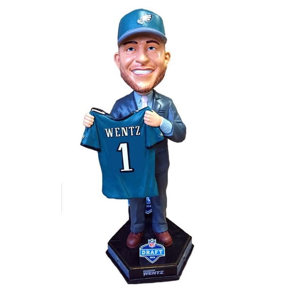 Carson Wentz Carson Wentz 2016 NFL Draft Day Bobblehead NFL