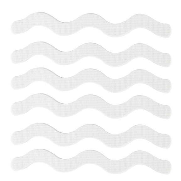 FRCOLOR anti-slip tape 12pcs Non Bath Tub Stickers Strips Anti Shower Treads Bath Safety Stickers Tape Resistant Decals for Tub Pools Floor Bathrooms Stairs,7"X0.5"X0.04"