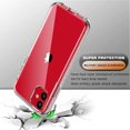 thumbnail image 3 of Compatible with iPhone 11 Case, and [2 x Tempered Glass Screen Protector] for Clear 360 Full Body Coverage Hard PC+Soft Silicone TPU 3in1 Shockproof P, 3 of 4