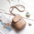 thumbnail image 5 of PU vertical mobile phone bag fashion simple mini diagonal small bag soft leather satchel, 5 of 5