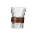 thumbnail image 2 of Taza de café de vidrio transparente, tazas para bebidas de agua, cristalería para beber de 350ml, taza Vertical antideslizante resistente al calor par Sunnimix Taza de café, 2 of 8