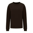 thumbnail image 4 of hxobax Oversized Corduroy Pullover Sweatshirts for Women Fall Trendy Long Sleeve Drop Shoulder Shirt, 4 of 6