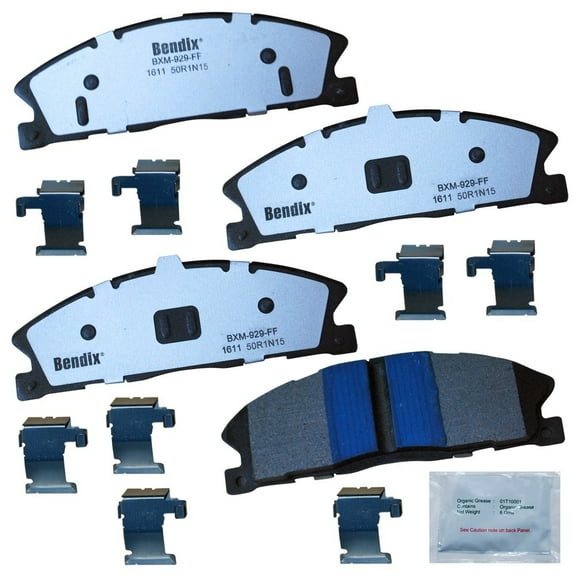 Bendix Brakes Disc Brake Pad Set Fits select: 2012-2013 FORD EXPLORER, 2012 FORD FLEX