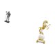thumbnail image 5 of Figura de caballo, estatua decorativa, adorno de mesa moderno, escultura de animal para entrada, chimenea, dormitorio, sala de estar, decoración del h, 5 of 8