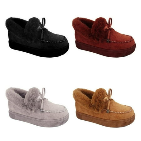 

Women Men Warm Comfy Slippers Comfortable And Anti Slip For Casual Travel Working Walking 37 Brown