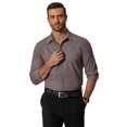thumbnail image 5 of COOFANDY Men's Button Down Shirts Long Sleeve Wrinkle Free Shirt Business Casual Dress Shirts, 5 of 6