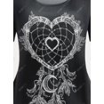 thumbnail image 4 of Camiseta Talla Extra Estampado Atrapa Sueños Rosegal  Camisetas tallas grandes, 4 of 5