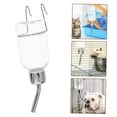 thumbnail image 4 of Soimiss Transparent Hanging Pet Water Bottle Automatic Water Dispenser Leak Proof Pressure Resistant for Dog Rabbit, 4 of 6