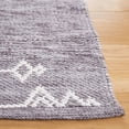 thumbnail image 3 of SAFAVIEH Kilim George Geometric Polyester Runner Rug, Grey/Ivory, 2'3" x 9', 3 of 5