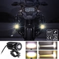 thumbnail image 3 of EIMELI 2PCS Motorcycle Headlight 6000LM Motorcycle LED Driving Lights 60W IP65 Waterproof Motorcycle Spotlight 360° Rotatable Fog Lamps with 3 Light Modes for Motorcycle SUV ATV, 3 of 10