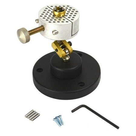 

Universal Aluminum Work Holder Peg Clamp Base Jewelry Making Revolving Vise Bench Tool Set - HOLD-0023