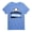 CAROLINA BLUE, variant on Instant Message - Baseball Champ - Youth Boys Short Sleeve Graphic T-Shirt