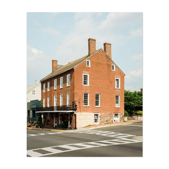 Lexington Architectural 01 - Lexington Virginia Photography Unframed Wall Art Print 8 x 10 inches