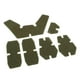 thumbnail image 1 of Juego de 5 parches adhesivos para cierre de casco WST-AF de Newmind Verde, 1 of 6