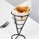thumbnail image 2 of 12 Uds. de Estantes MetáLicos de Alambre para Alimentos, Cesta Frita en Cono, Soporte para Patatas Fritas, Soporte de ExhibicióN, Soporte para Pollo, 2 of 5