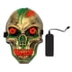 thumbnail image 1 of Máscara De Calavera LED, Material De PVC Resistencia A Los Golpes Fuente De Luz Fría Máscara De Esqueleto Halloween Para Unisex Para Fiesta De Disfraces Octpeak LED Skull Mask, 1 of 8