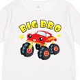 thumbnail image 4 of Inktastic Monster Truck Big Bro Boys Long Sleeve Toddler T-Shirt, 4 of 5