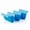 C#546, variant on Multicolor Corrugated Taco Holder Tray Reusable Plastic Burrito Stand Quesadilla Rack for Tortilla Pancake Family Dinner Party Tableware