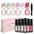 thumbnail image 1 of Set de esmaltes de uñas TWOEIGHT Jelly Magnetic Cat Eye 8 ml x6, 1 of 7