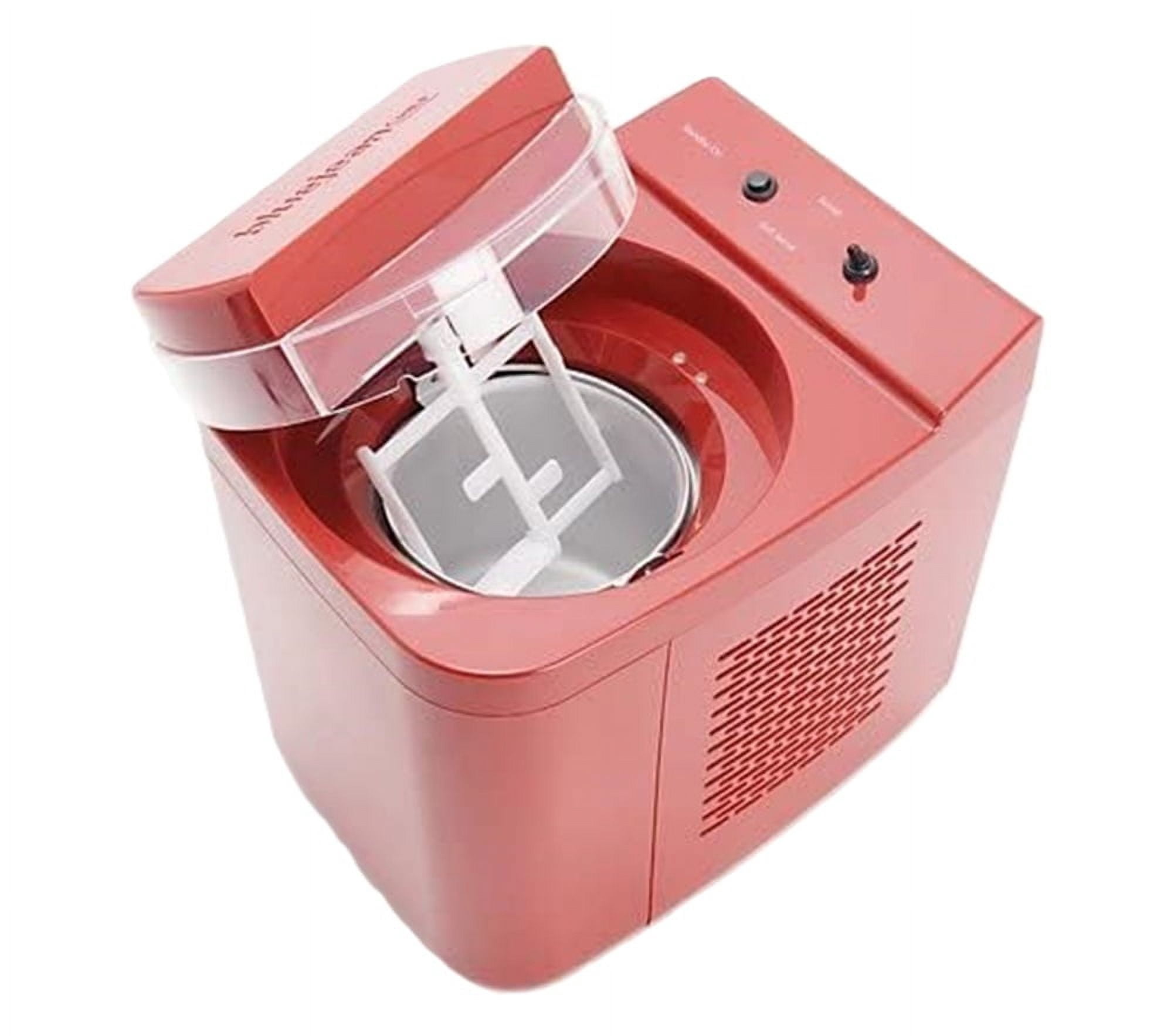Blue Jean Chef 1-Quart Thermoelectric Ice Cream Maker Barn Red