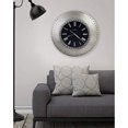 thumbnail image 2 of Howard Miller Bokaro Wall Clock 625-610  33 Oversized Black Antique Nickel Home Decor with Quartz Movement, 2 of 3