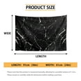 thumbnail image 6 of SEANATIVE Black Marble Wall Tapestry Mini Tapestry for Bedroom Aesthetic Kitchen Tapestry Small Tapestry for Living Room Wall Small Tapestry Home Decoration 36H*24W Inches, 6 of 6