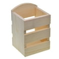 thumbnail image 4 of yuksok Porte-Stylo en Bois Non Fini Simple Multifonctions Pot pour Vaisselle, 4 of 7