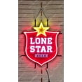 thumbnail image 2 of Queen Sense 24"x20" Lone Stars Beer LED Sign Light Neon Signs With Dimmer Party Home Wall Decor Lights W124LSBLVVD-XLED, 2 of 4