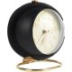 thumbnail image 1 of Retro Analog Alarm Clock, Silent Non-Ticking Metal Alarm Clock, Bedside Alarm Clock Loud Alarm, Battery Powered, for Bedroom, Kitchen, Office (Black), 1 of 5