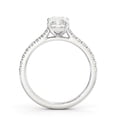 thumbnail image 3 of Nerra Jewel 1.6 Ct Radiant Cut Lab Created Simulated Diamond Rings - Wedding Diamond Jewelry for Women's - Latest Engagement Diamond Rings for Women's Gifts - Christmas Special Gift for Her, 3 of 3