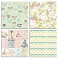 thumbnail image 3 of KARDLURY Scrapbook Paper Pack, 48 Sheets 6'' x 6'' Single Sided Vintage Decorative Craft Paper Scrapbooking, Patterned Cardstock Decoupage Card Making Journaling Supplies, 3 of 4
